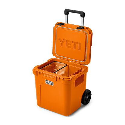 YETI Roadie 48 Wheeled Cooler | King Crab Orange