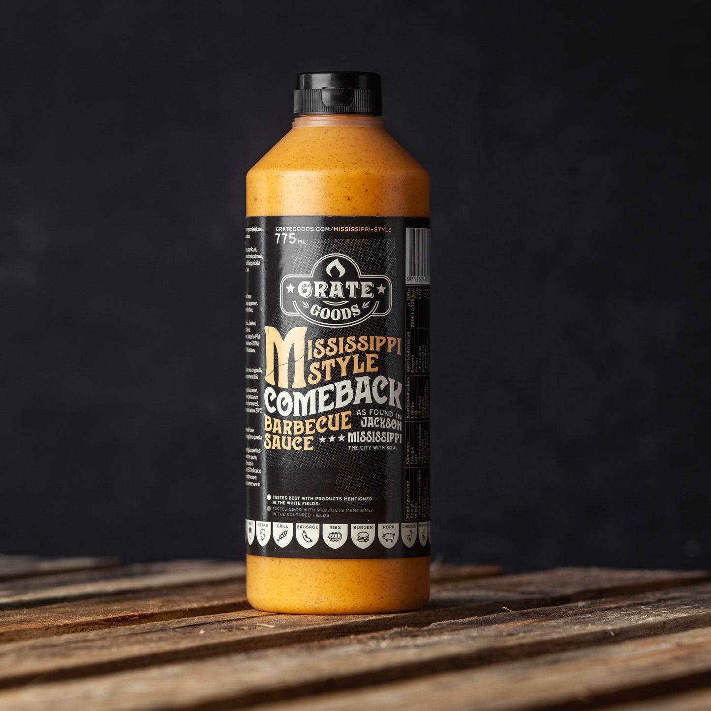 Grate Goods Mississippi Comeback BBQ Sauce - 775ml