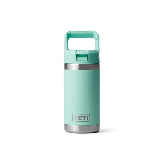 YETI Rambler Junior Kids Water Bottle with Color-Matched Straw Cap 12 oz (355ml) | Seafoam