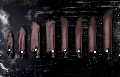 Forged Leren hoes Vleesmes