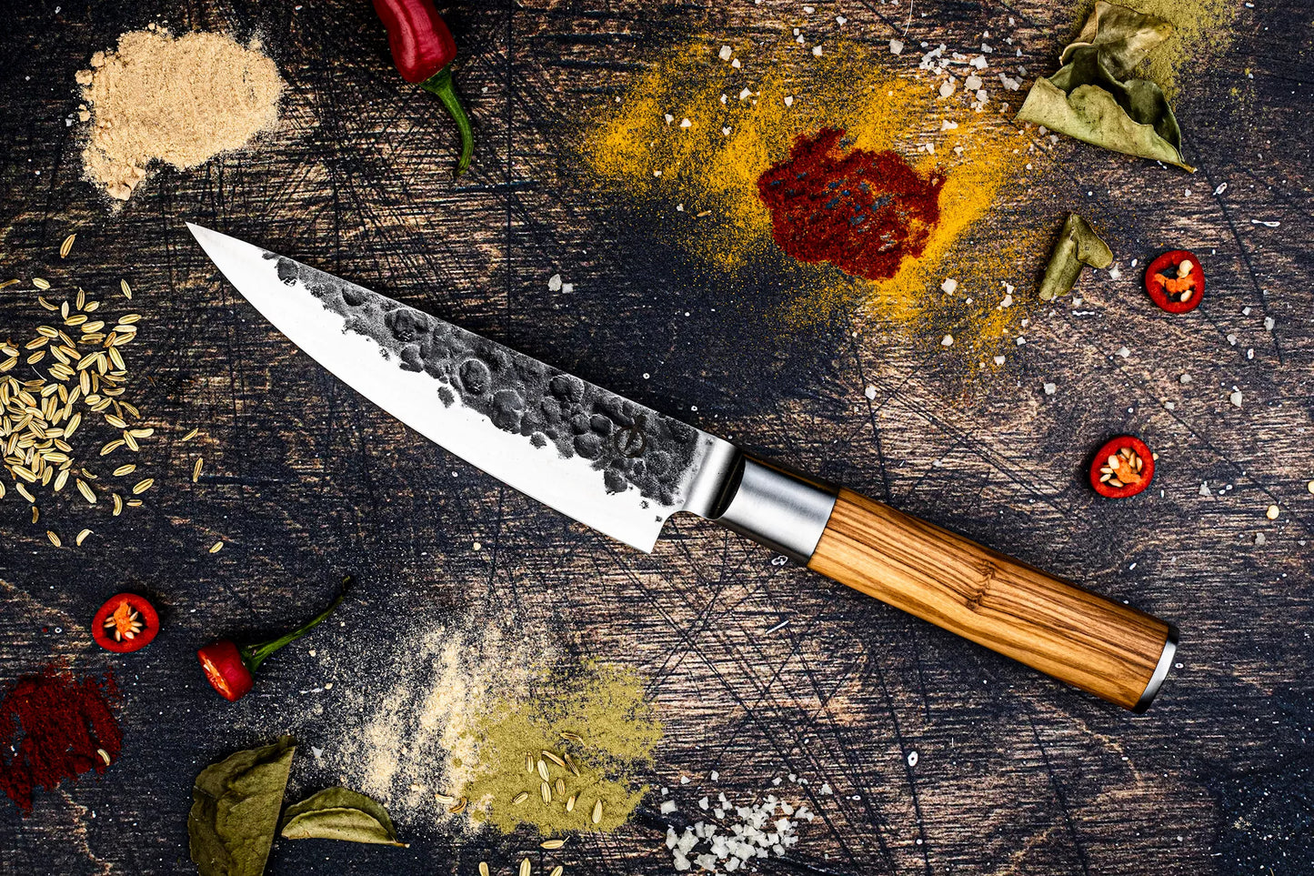 Forged Olive Koksmes - Chefs Knife - 16cm
