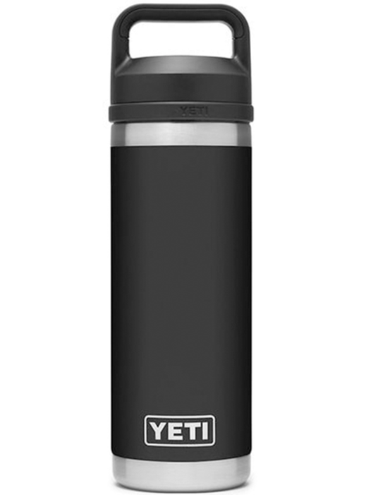 YETI Rambler Drinkfles met Chug Cap - 18oz (532ml) - Black