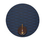 Chilewich Arrow Sapphire Placemat rond 38x38cm