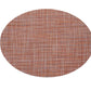 Chilewich placemat Mini Basketweave Ovaal - Cinnamon
