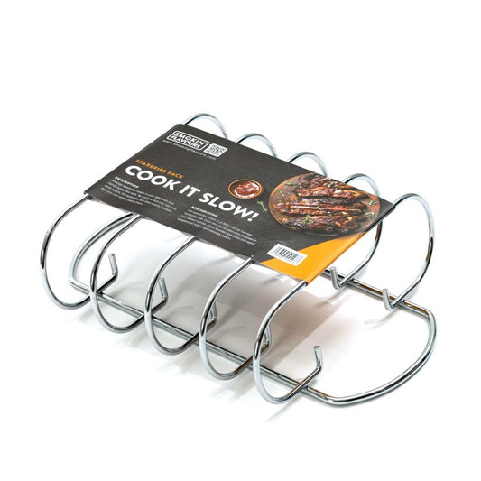 Smokin' Flavours Spareribs Rack Stainless Steel