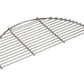 Big Green Egg - Half RVS rooster Stainless steel grid - XLarge