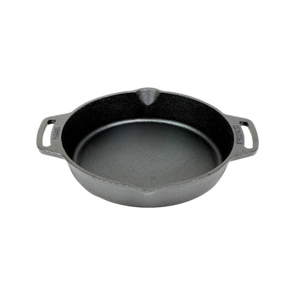 Valhal Outdoor Skillet Gietijzer met handgrepen 25cm