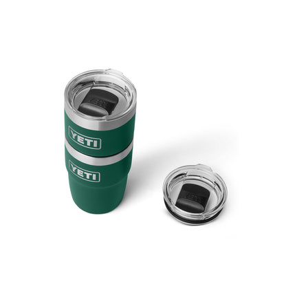 YETI Rambler Stackable Cup CL with Magslider Lid 8 oz (237ml) | Black Forest Green