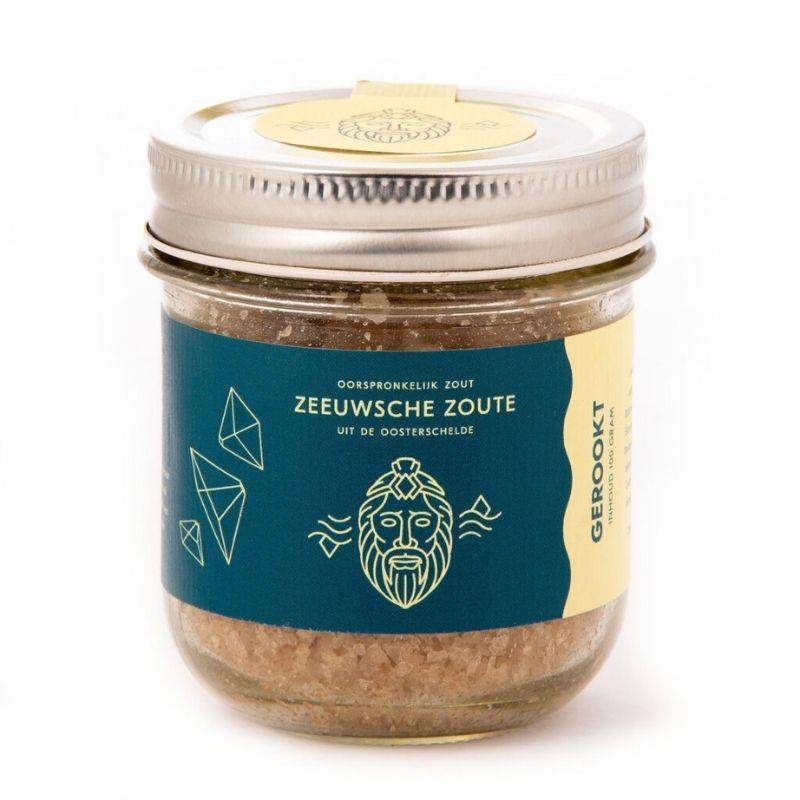 Zeeuwsche Zoute - Gerookt zout - Pot 100 gram