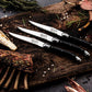 Laguiole Premium Steakmessen - Zwart
