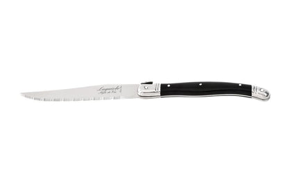 Laguiole Premium Steakmessen - Zwart