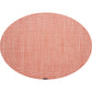 Chilewich placemat Mini Basketweave Ovaal - Clay