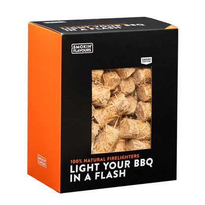 Smokin' Flavours Firelighters / Aanmaak Wokkels 1kg