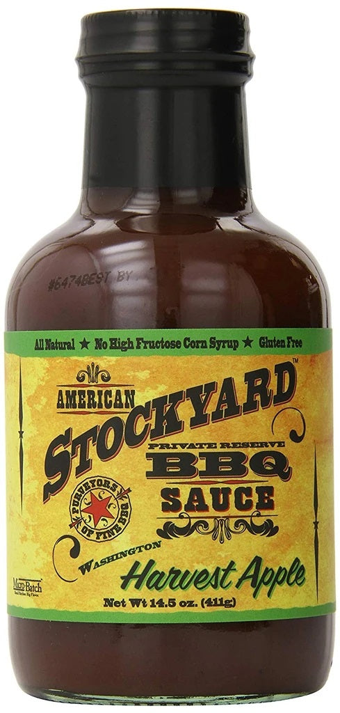 American Stockyard Harvest Apple BBQ Sauce 350ml