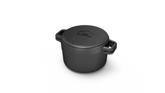 The Bastard Cast Iron Dutch Oven & Griddle - Small