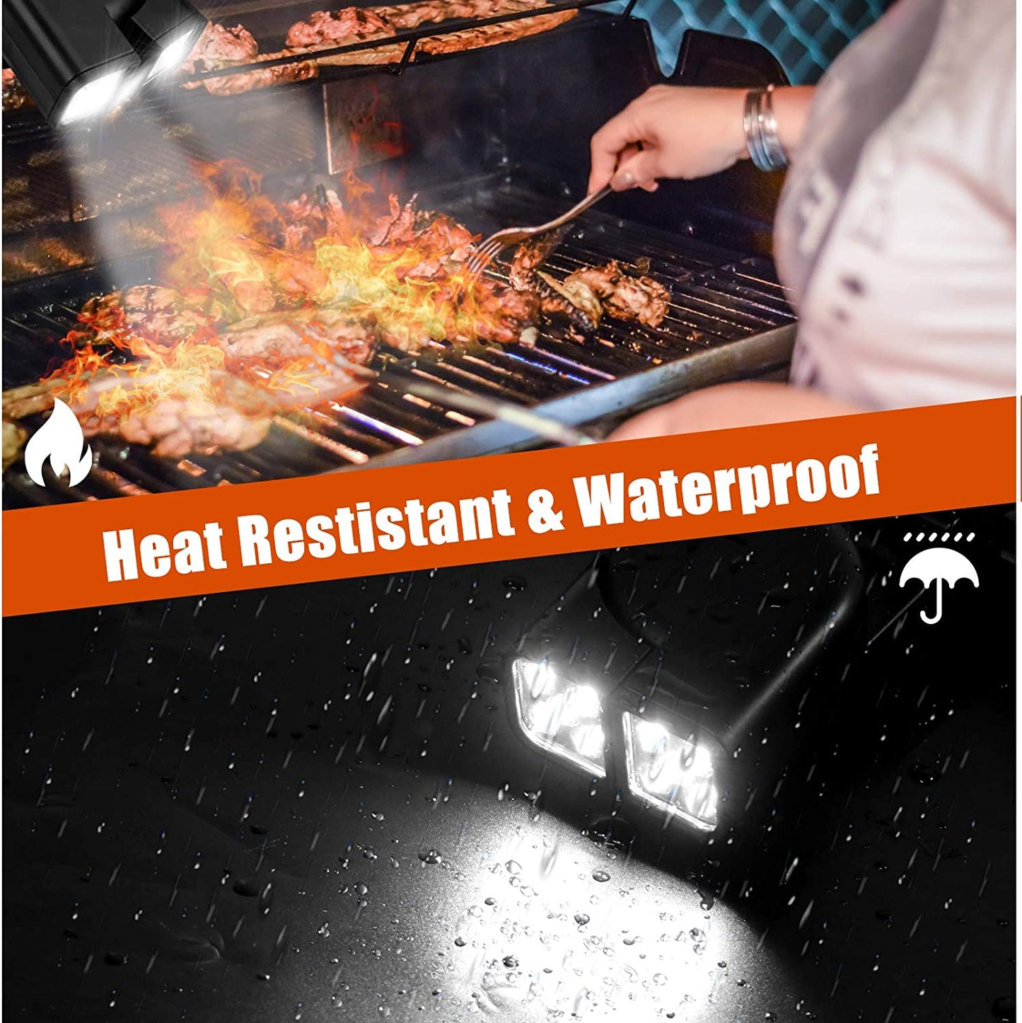 Home Brand BBQ lamp - Grill lamp - verstelbaar