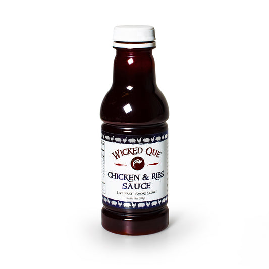 Wicked Que Chicken & Rib sauce - 538gr