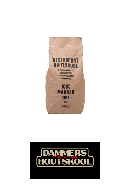 Dammers Houtskool Marabu - 5kg