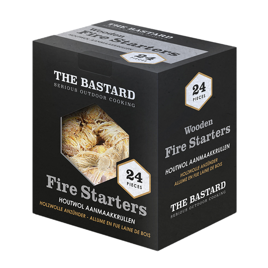 The Bastard Wooden Fire Starters - 24 st