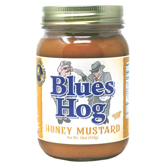Blues Hog Honey Mustard BBQ Sauce jar 562ml