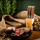 Laguiole Premium Steakmessen - Wood