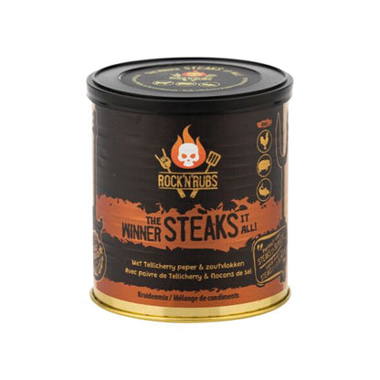 Rock 'n' Rubs | The Winner Steaks it All 140g