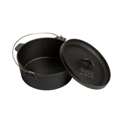 Smokin' Flavours Dutch Oven Cast Iron Medium 25cm / 3L