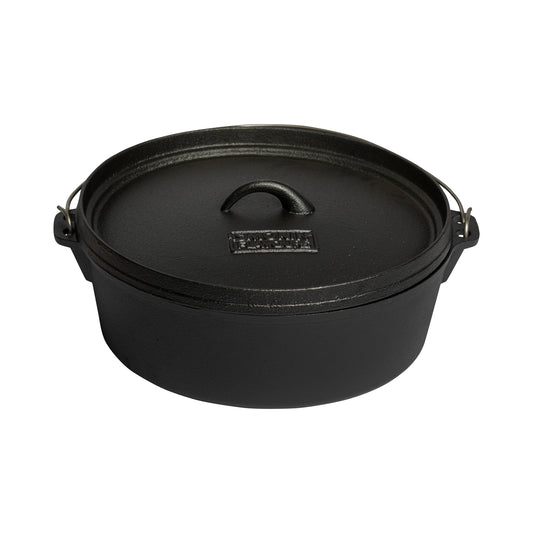 Smokin' Flavours Dutch Oven Cast Iron Large 31cm / 4,5L