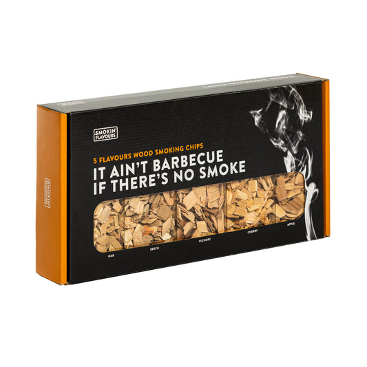 Smokin' Flavours Giftbox Wood Smoking Chips - 5 flavours