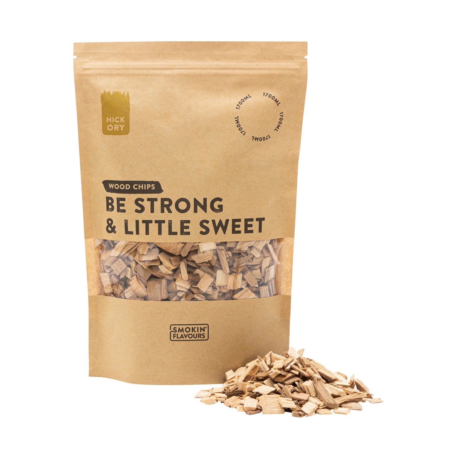 Smokin' Flavours Wood Chips Hickory 1700ml