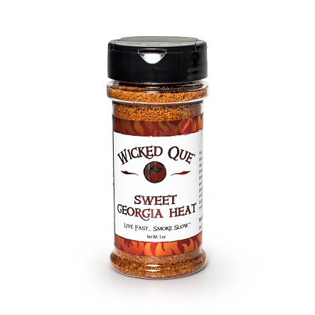 Wicked Que Sweet Georgia Heat Rub - 141gr
