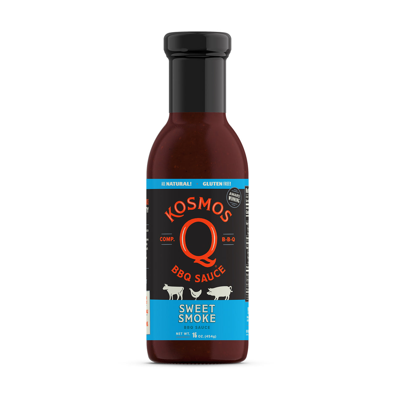 Kosmo’s Q Sweet Smoke BBQ Sauce - 439 gr