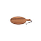Bowls & Dishes Teak Wood serveerplank rond met handvat - 25cm