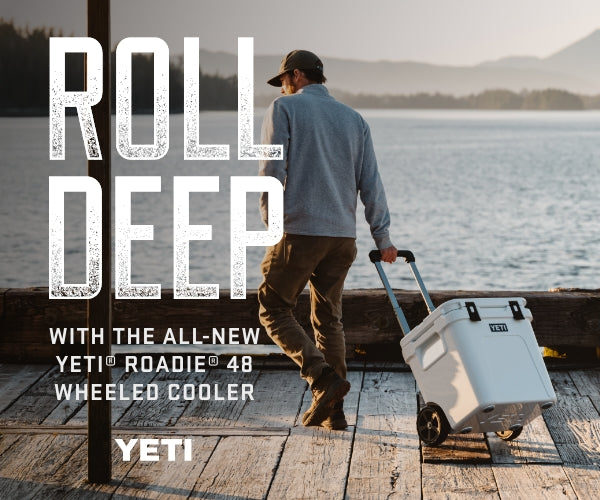 YETI Roadie 48 Wheeled Cooler | White