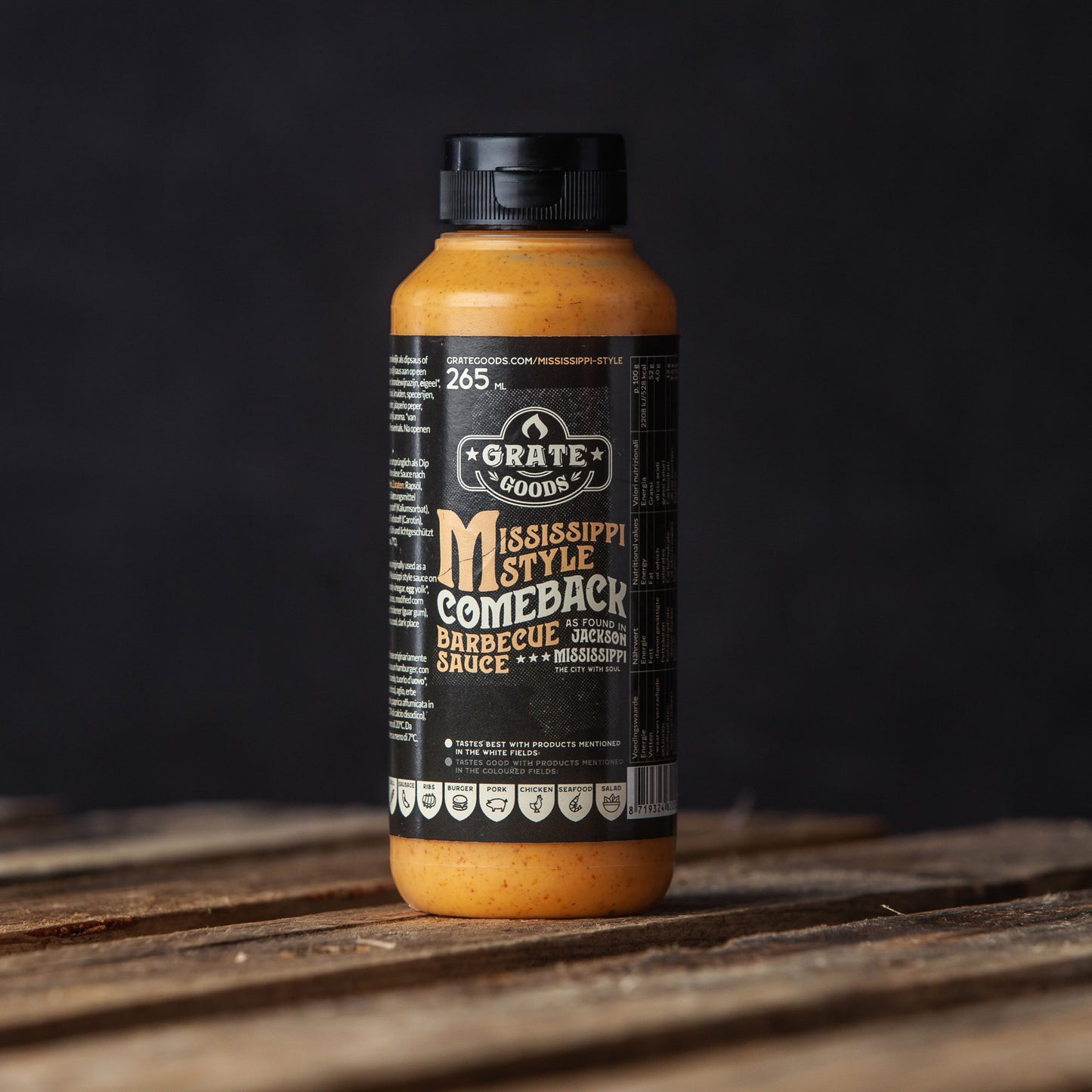 Grate Goods Mississippi Comeback BBQ Sauce - 265ml