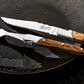 Laguiole Luxury Line Mini Couvert - Olijfhout