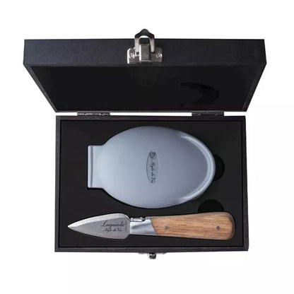 Laguiole Luxury Line Oester Geschenkset - Eikenhout
