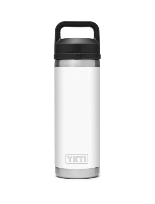 YETI Rambler Water Bottle with Chug Cap 18oz (532ml) | White