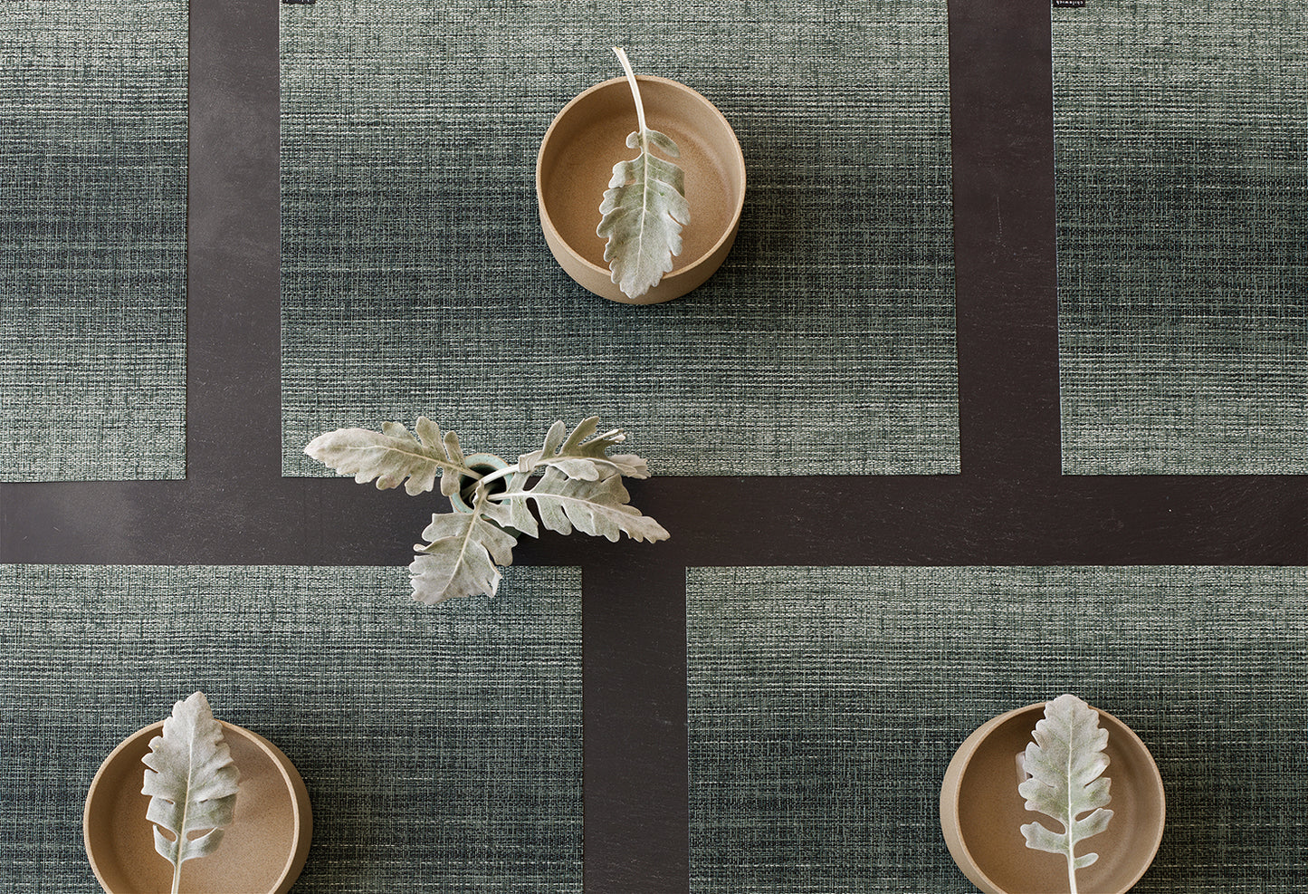 Chilewich placemat Ombre rechthoek - Jade